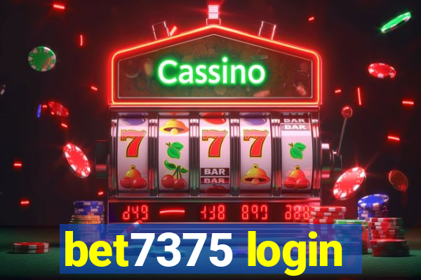 bet7375 login